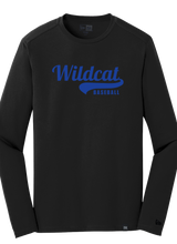 Load image into Gallery viewer, Wildcat Baseball NEW ERA Standard Cotton Poly Long Sleeve
