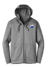 Load image into Gallery viewer, Nike Therma-FIT Full-Zip Fleece Hoodie (Modern M logo)
